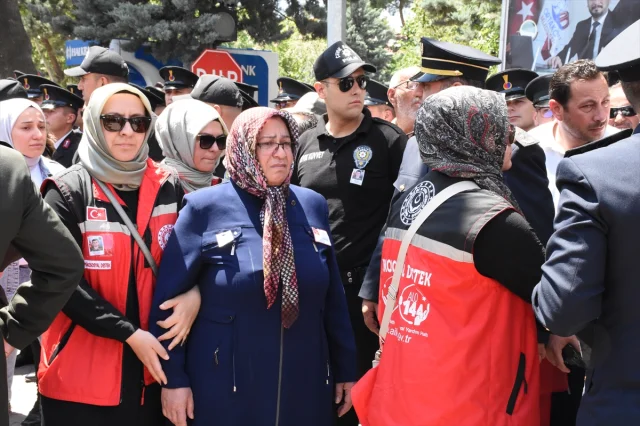 Aksaray'da Şehit Piyade Sözleşmeli Er Özkan Özkanlı Son Yolculuğuna Uğurlandı