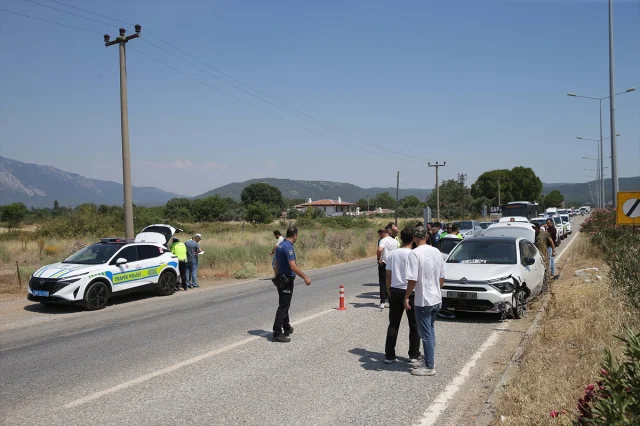 Muğla'da Polis Takibi Sırasında Kaçan Sürücü Kazayla Yakalandı