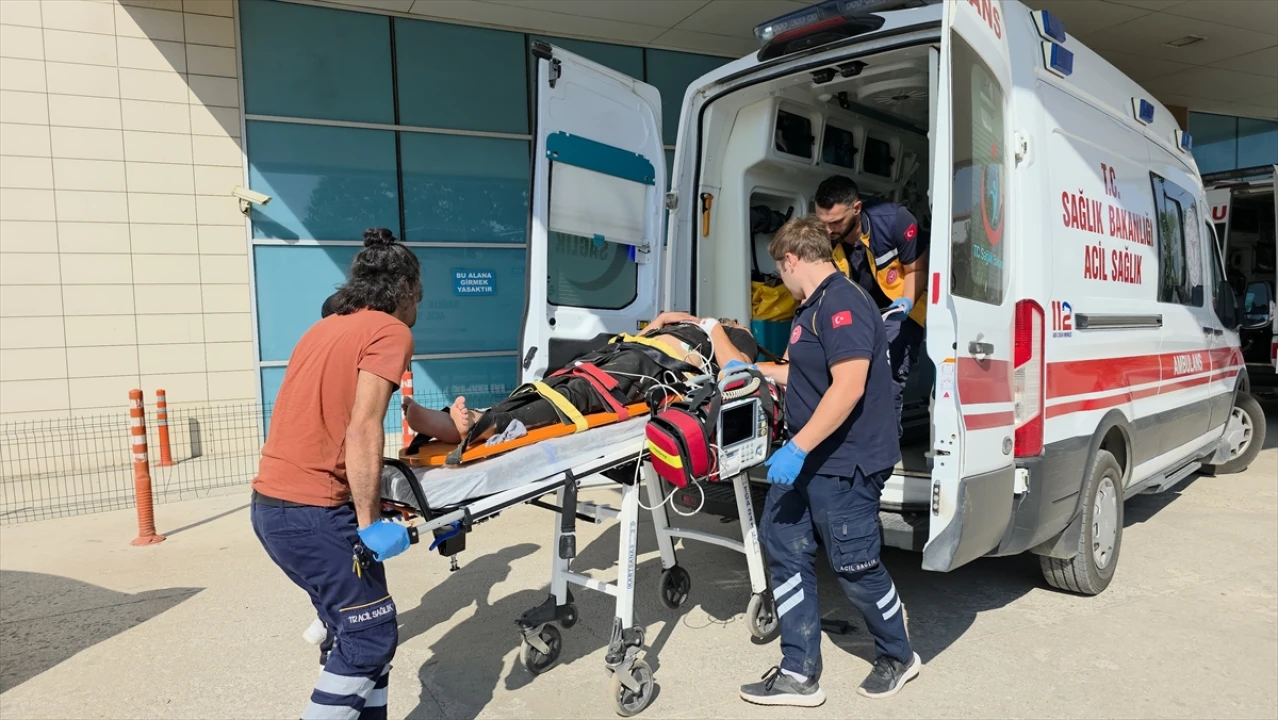 Bursa'da Elektrik Akımına Kapılan İşçinin Durumu Ciddi