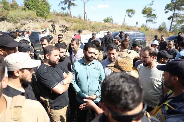 Suriye'de Orman Yangınları: Şüphelilere Gözaltı Süreci Başladı