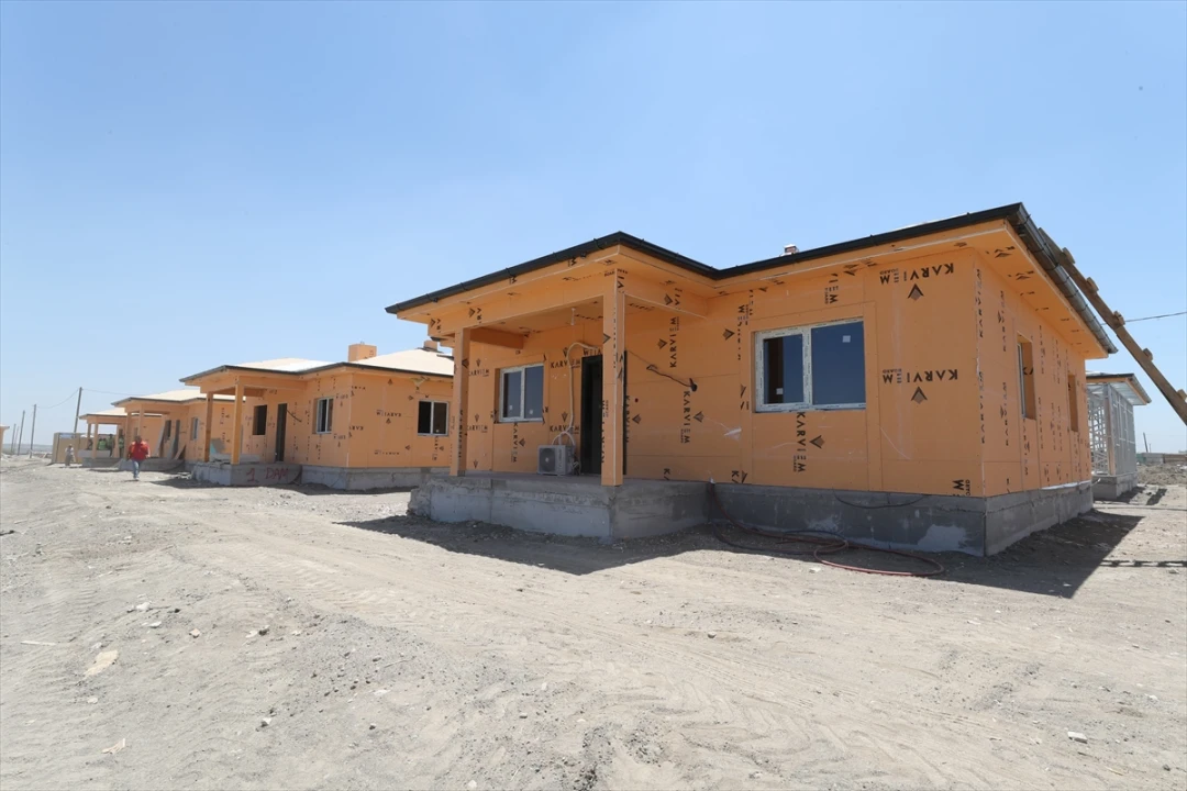 Hatay Antakya'da Afete Dayanıklı Konutların İnşası Hızla Devam Ediyor