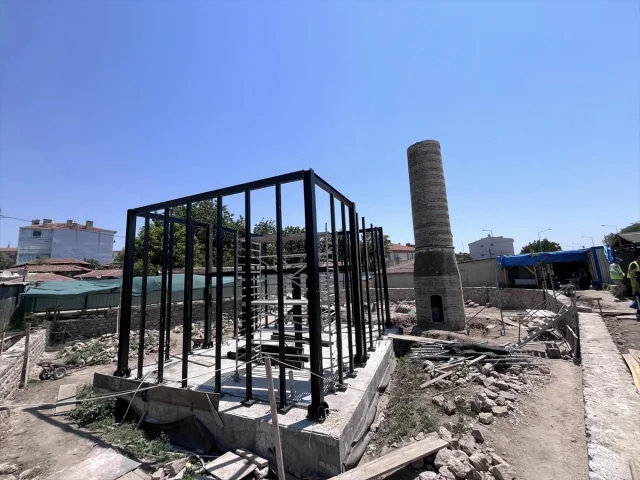 Edirne'de Tarihi Şeyh Şüceaddin Camisi Gün Yüzüne Çıkıyor