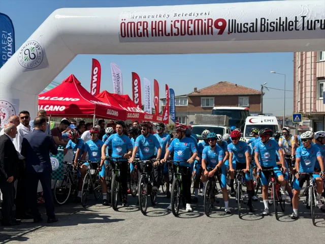Şehit Ömer Halisdemir Bisiklet Turu İstanbul’dan Resmi Törenle Başladı