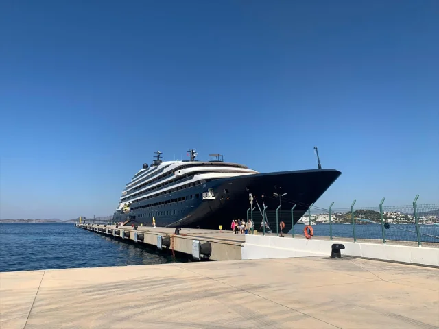 Ege'nin İncisi Bodrum'a 'Evrima' ile Amerikalı Turistler Akı...