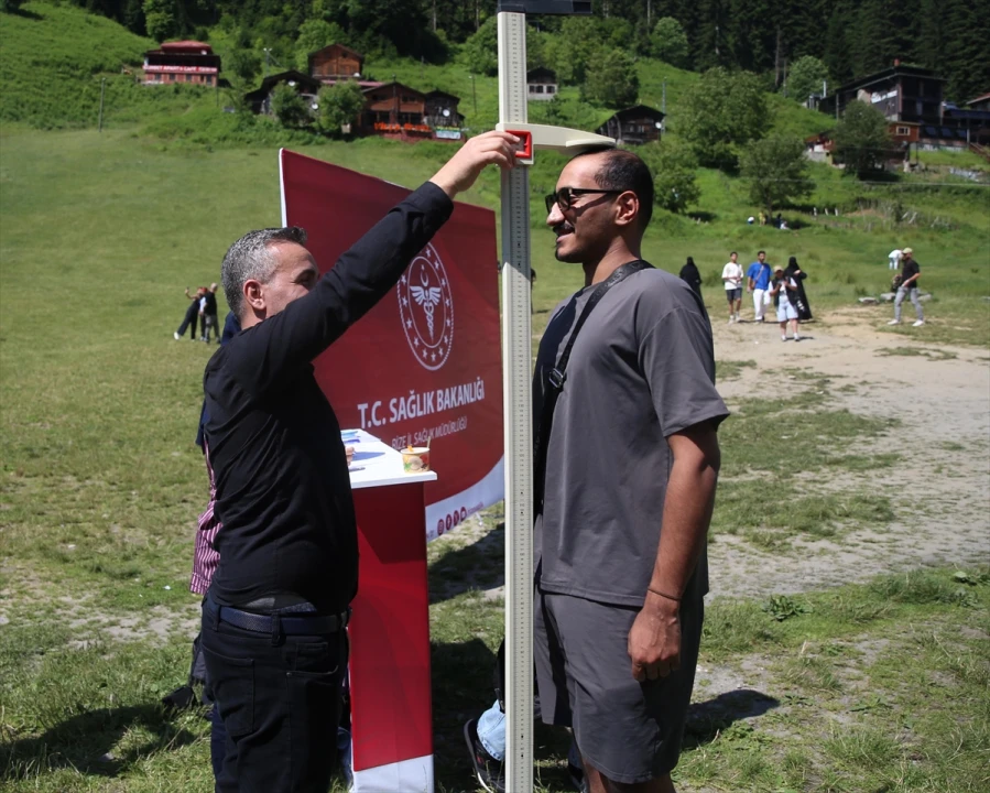 Ayder Yaylası'nda Sağlıklı Yaşam Etkinliğiyle Farkındalık Artıyor