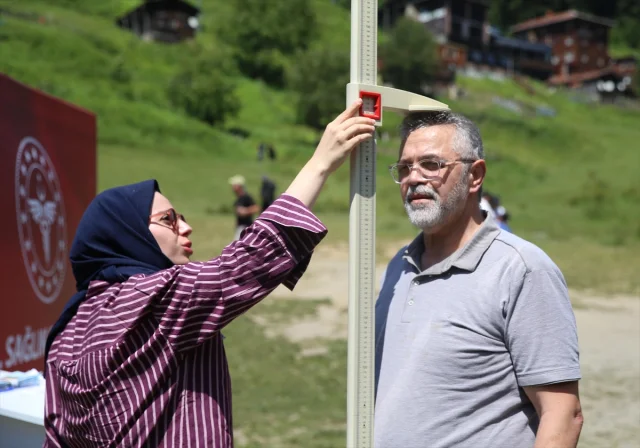 Ayder Yaylası'nda Sağlıklı Yaşam Etkinliğiyle Farkındalık Artıyor