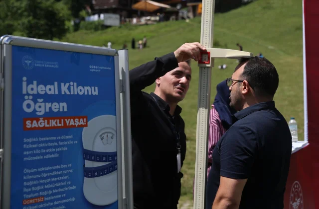 Ayder Yaylası'nda Sağlıklı Yaşam Etkinliğiyle Farkındalık Artıyor