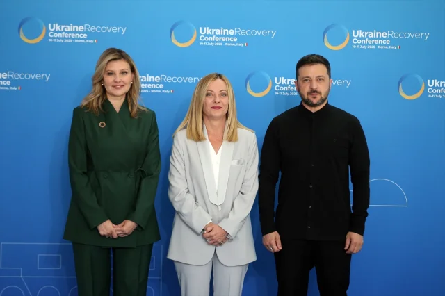 Roma'da Ukrayna'nın Yeniden İnşası İçin 10 Milyar Avro Taahhüt Edildi