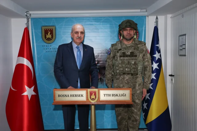 Numan Kurtulmuş Bosna Hersek'te Türk Temsil Heyetini Ziyaret Etti