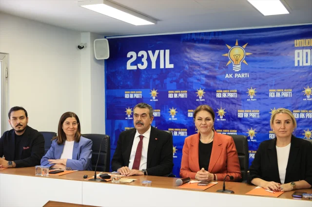 Milli Eğitim Bakanı Tekin Edirne'de Siyasi Temaslarda Bulundu