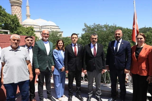 Milli Eğitim Bakanı Tekin Edirne'de Siyasi Temaslarda Bulundu