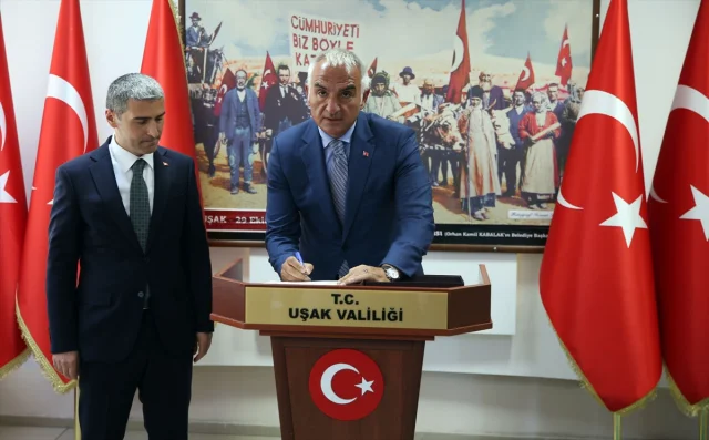 Kültür ve Turizm Bakanı Ersoy'dan Uşak'ta Turizm Hamlesi