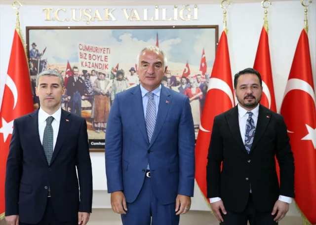 Kültür ve Turizm Bakanı Ersoy'dan Uşak'ta Turizm Hamlesi