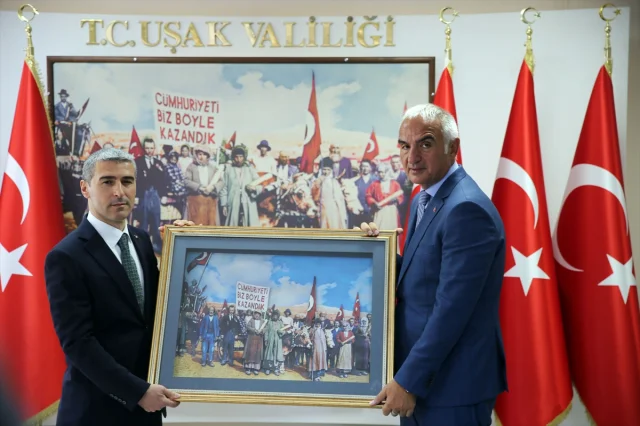 Kültür ve Turizm Bakanı Ersoy'dan Uşak'ta Turizm Hamlesi