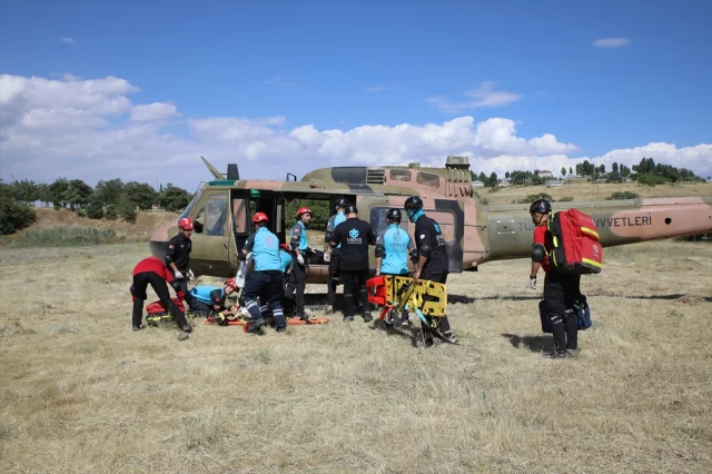Van'da Helikopter Kazası Tatbikatı Detayları ve Katılımcılar