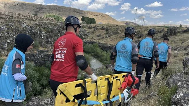 Van'da Helikopter Kazası Tatbikatı Detayları ve Katılımcılar