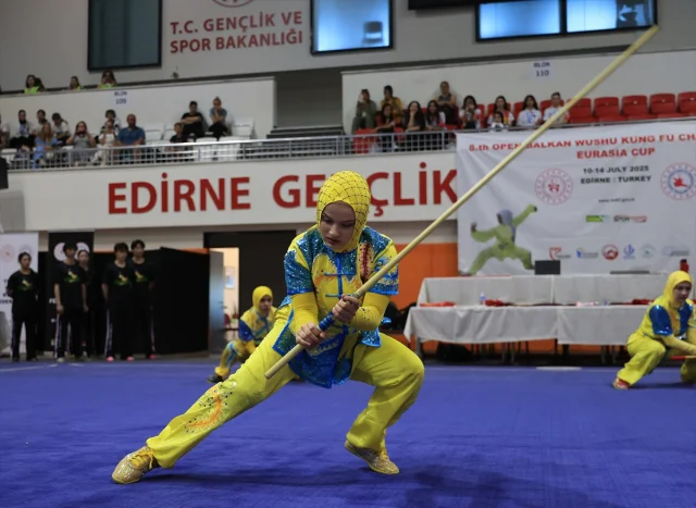 Balkanların En Büyük Wushu Kung Fu Şampiyonası Edirne'de Başladı