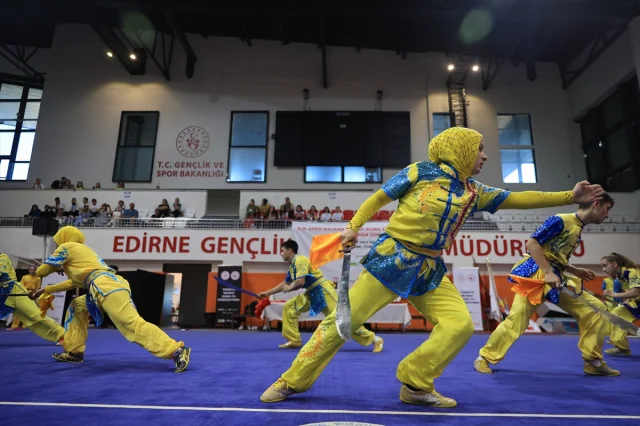 Balkanların En Büyük Wushu Kung Fu Şampiyonası Edirne'de Başladı