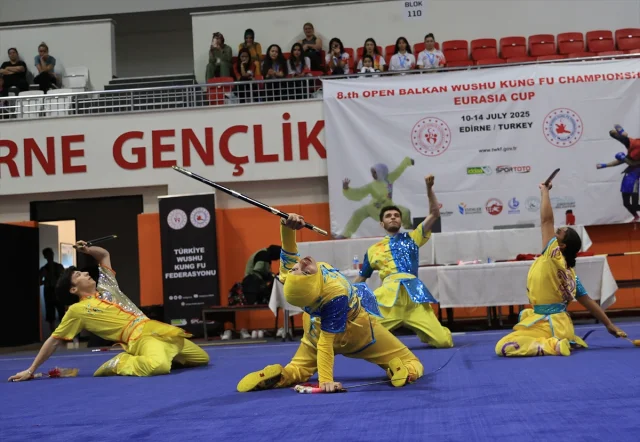 Balkanların En Büyük Wushu Kung Fu Şampiyonası Edirne'de Başladı