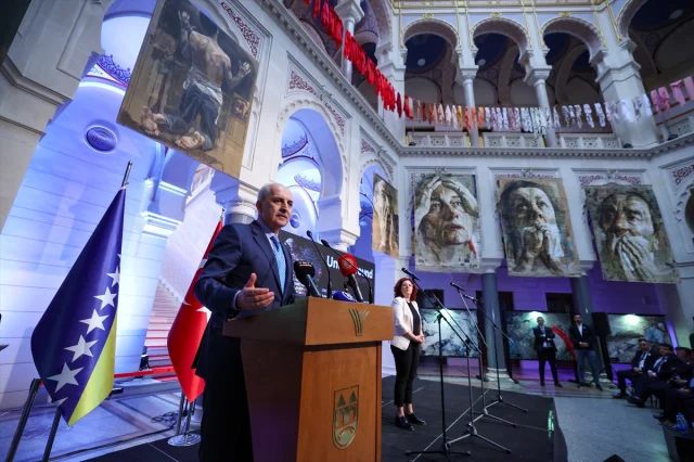 Numan Kurtulmuş Bosna Hersek'te Srebrenitsa'ya Dikkat Çekti