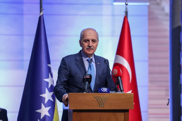 Numan Kurtulmuş Bosna Hersek'te Srebrenitsa'ya Dikkat Çekti