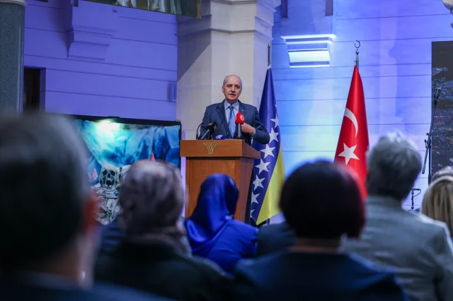 Numan Kurtulmuş Bosna Hersek'te Srebrenitsa'ya Dikkat Çekti