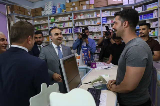 Bakan Kacır Siirt'te Esnaf ve İş Dünyası ile Buluştu