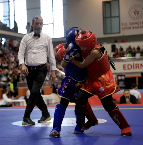 Açık Balkan Wushu Kung Fu Şampiyonası Edirne'de Başladı