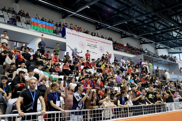 Açık Balkan Wushu Kung Fu Şampiyonası Edirne'de Başladı