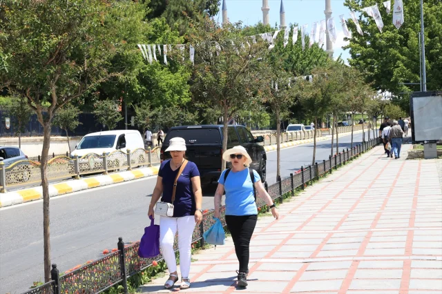 Trakya'yı Kavuran Sıcaklar Hayatı Zorlaştırıyor