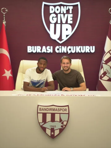 Bandırmaspor Genç Forvet Wilson Samake'yi Kadrosuna Kattı
