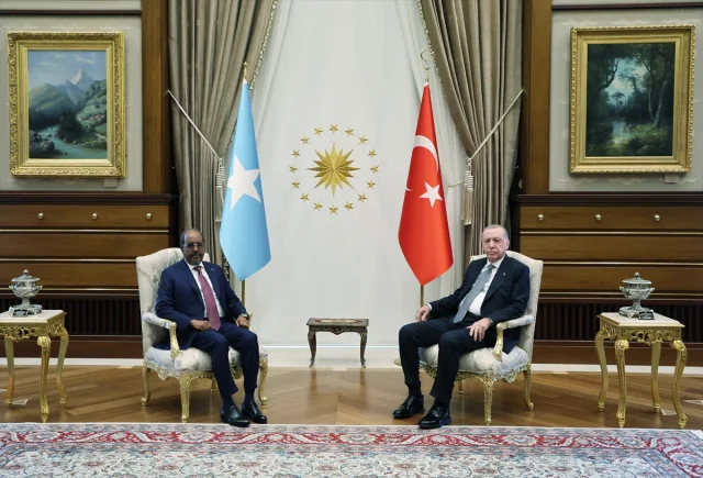 Cumhurbaşkanı Erdoğan ve Somali Cumhurbaşkanı Mahmud Stratejik Ortaklığı Güçlendirdi