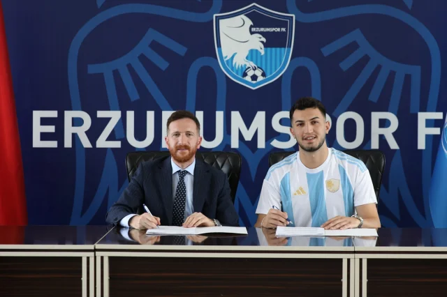 Erzurumspor FK'nın Yeni Transferi Adem Eren Kabak ile Yükselişi Hedefliyor