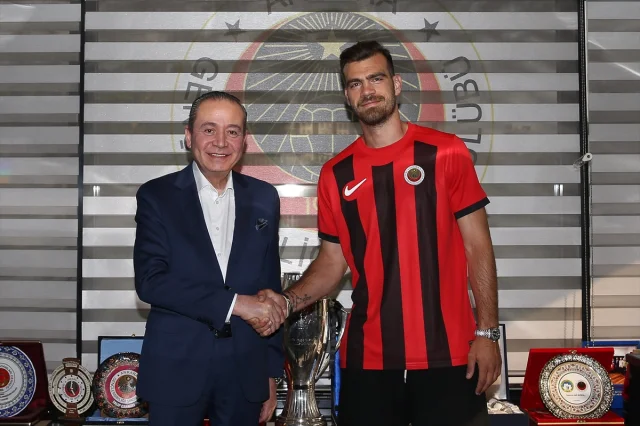 Gençlerbirliği'nin Yeni Transferi Dimitrios Goutas Başkentte