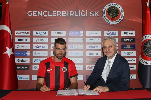 Gençlerbirliği'nin Yeni Transferi Dimitrios Goutas Başkentte