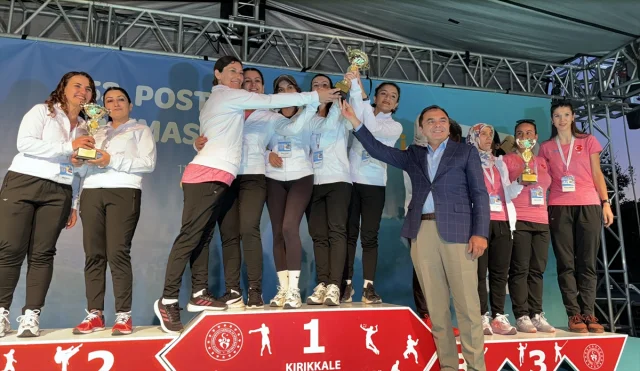 Kırıkkale'de Postacı Yürüyüş Yarışması Coşku ve Rekabetle Tamamlandı