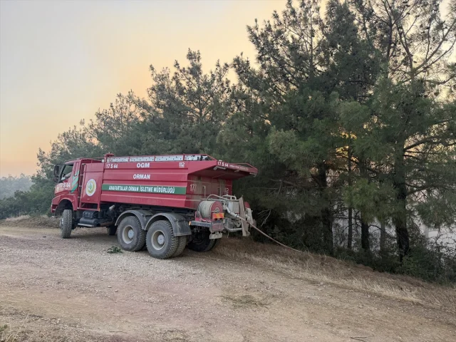 Tekirdağ'da Orman Yangını Kontrol Altına Alınıyor