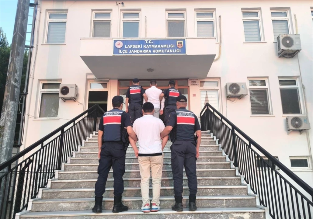 Çanakkale'de Yangın Tehlikesi Son Anda Önledi İki Şüpheli Adliyelik Oldu