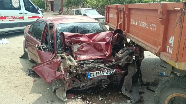 Adana'da Meydana Gelen Kaza ile İlgili Ayrıntılar: 2 Yaralı