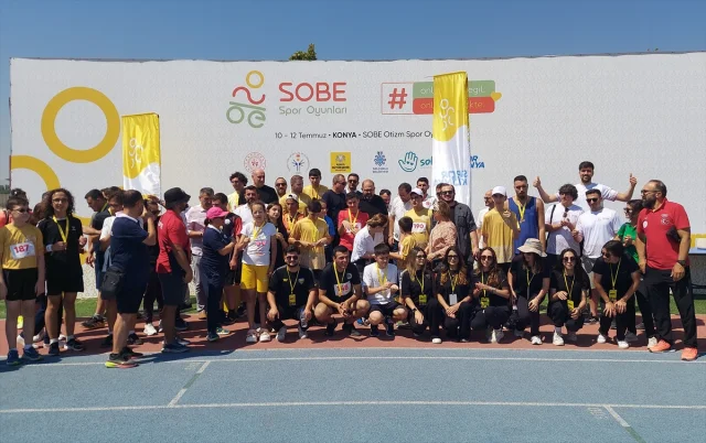 Konya'da SOBE Otizm Spor Oyunları Büyük Bir Coşkuyla Tamamla...