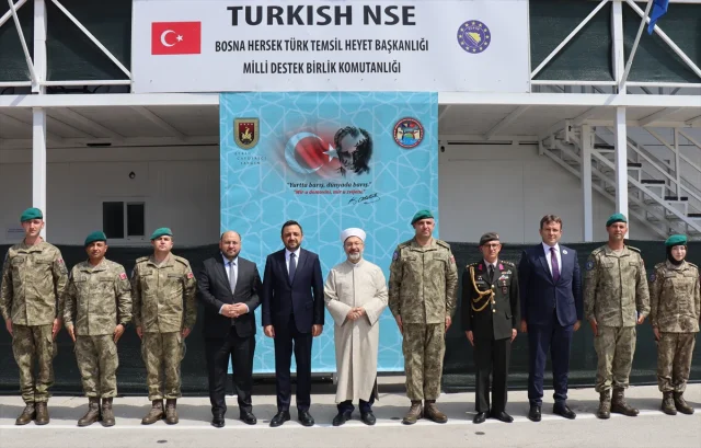 Diyanet İşleri Başkanı Erbaş'tan Bosna-Hersek'te Önemli Ziya...