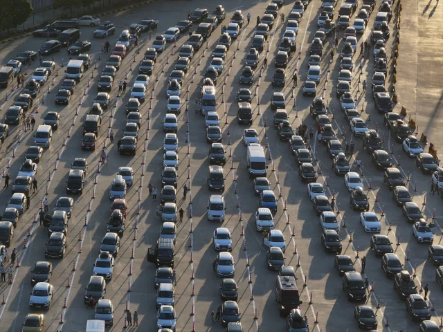 Kapıkule Sınır Kapısı'nda Yoğun Gurbetçi Girişi