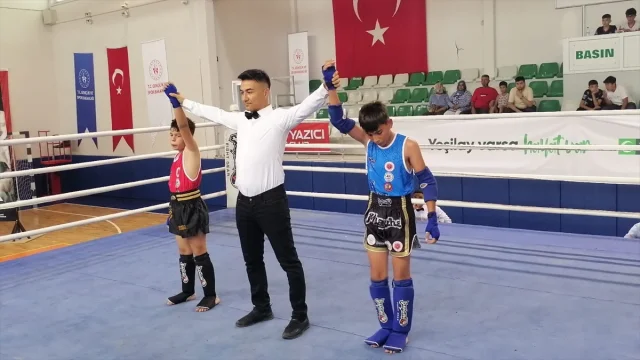 Konya'da Düzenlenen Muaythai Şampiyonası Renkli Görüntülerle Tamamlandı