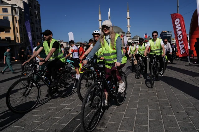 15 Temmuz Ruhu İstanbul'da Bisikletlerle Canlandı