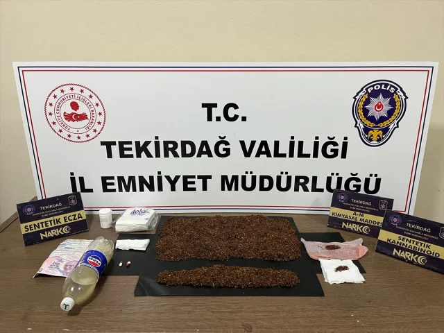 Tekirdağ’da Uyuşturucu Operasyonu Sonucu 3 Kişi Cezaevine Gö...