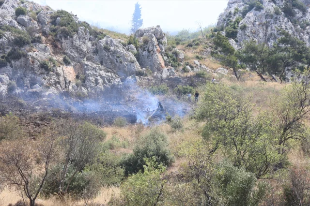 Antakya'da Yükselen Alevler Kontrol Altına Alındı: Yangından Geride Kalanlar