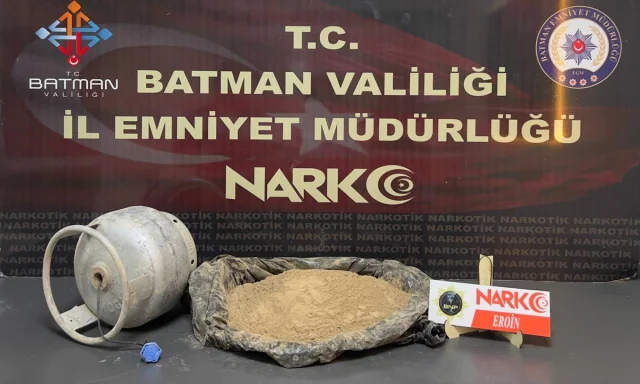 Batman'da Uyuşturucu Operasyonunda Gizli Eroin Yakalandı