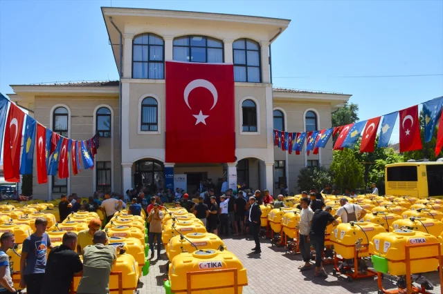 Mamuşa'da Türk Çiftçilere TİKA'dan Hayati Destek