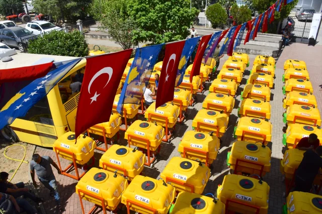 Mamuşa'da Türk Çiftçilere TİKA'dan Hayati Destek