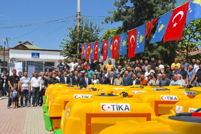 Mamuşa'da Türk Çiftçilere TİKA'dan Hayati Destek